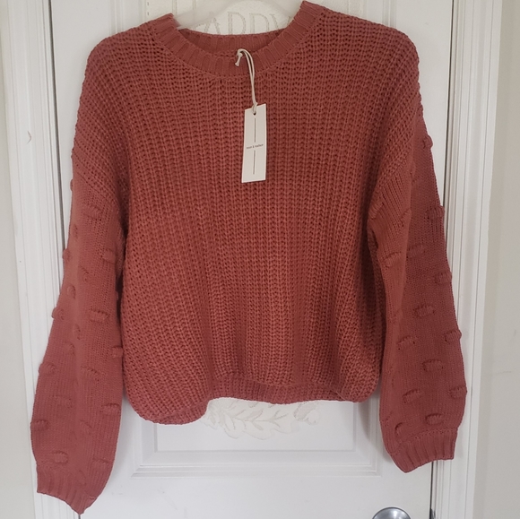 moon & madison Sweaters - 🔥Sale🔥Really Cute Rust Cropped  Sweater